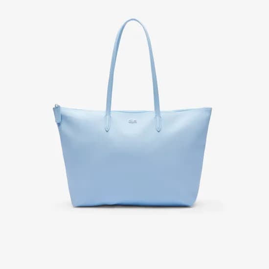 Bolso de Hombro Femenino Lacoste L.12.12 Concept Light Blue