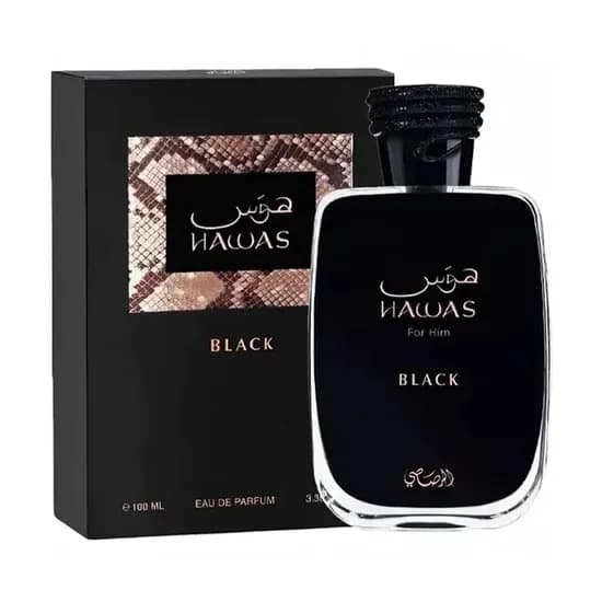 Perfume Rasasi Hawas Black 100ML Masculino