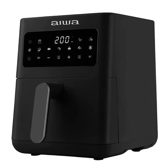 Fritadeira Elétrica Electrobas Nutri Cheff EBAF-75-Ow com Dos Dispensadores Hybridspray 1.800 Watts 7.5 Litros 220 - 240V ~ 50/60HZ - Preta/Prata