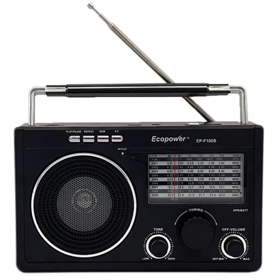 Radio Ecopower EP-F100 Rec/USB/TF/BLT