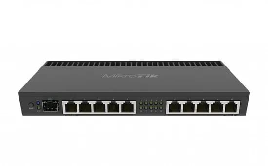 Roteador Gigabit Profissional Mikrotik Routerboard RB4011IGS RM 10 Portas