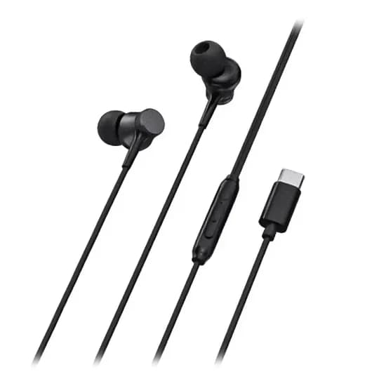 Fone de Ouvido com Fio G-Tide CW02 USB-C com Microfone / 1.2 Metros - Preto