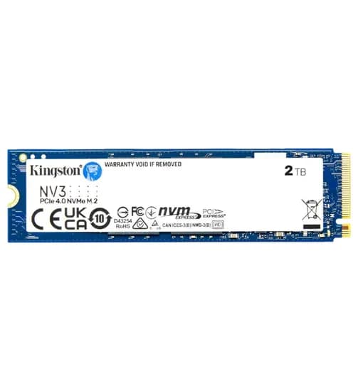 SSD M.2 2TB Kingston Nvme NV3 PCI-Exp SNV3S/2000G 6000/5000MB/s