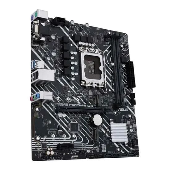Placa Mãe Intel 1700 Asus H610M-F Prime D4 Chipset H610 DDR4 Micro ATX