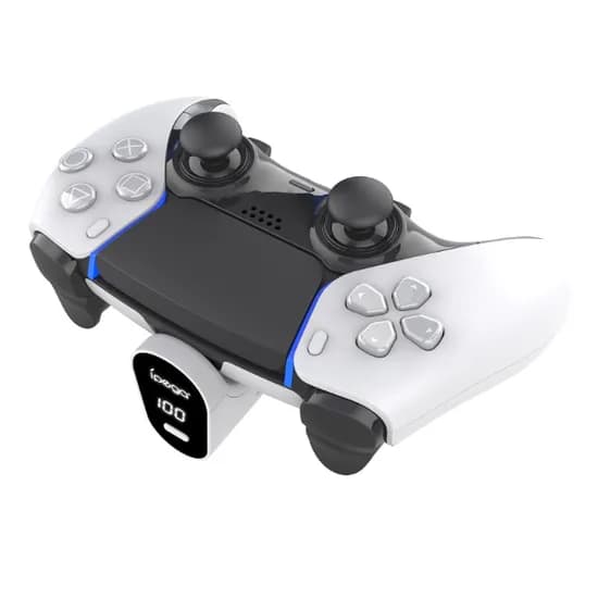 Carregador Portatil Ipega PG-P5042 para Controle de Playstation 5 / 2000MAH - Branco (Nao Inclui Controle)