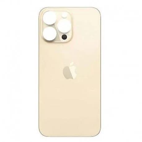 Tapa Trasera iPhone 16 Pro Max Dorado
