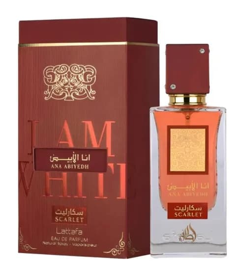 Lattafa Ana Abiyedh Scarlet Edp 60ML