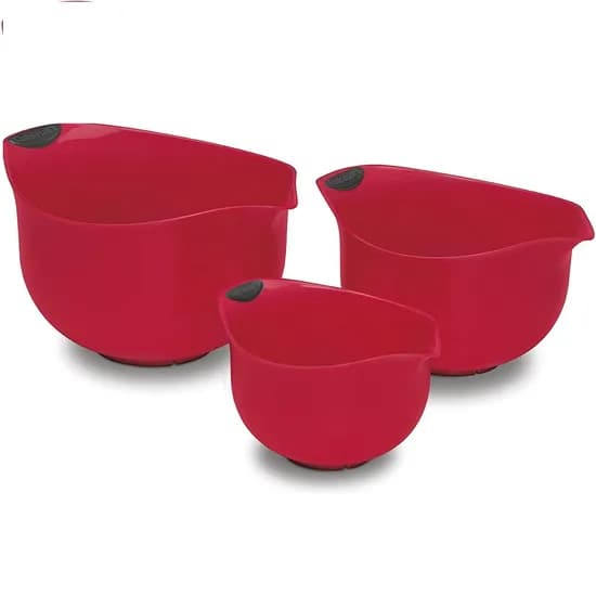 Jogo de Tigelas Cuisinart CTG-00-3MBR Vermelho - 3 Peças