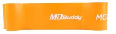 Mdbuddy Banda Elastica Latex Power Loop 208X8.30X0.45CM Laranja
