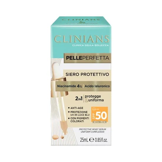 Sérum Facial Clinians Protector Antiedad SPF50 2 En 1 - 25ML