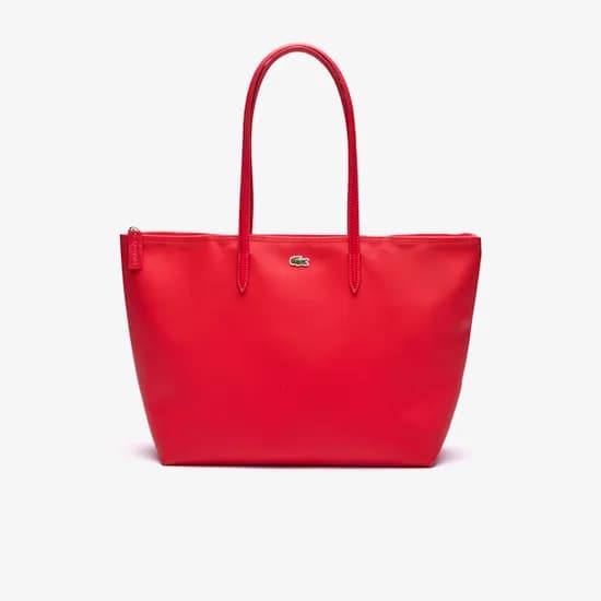Bolso de Hombro Femenino Lacoste L.12.12 Concept Red