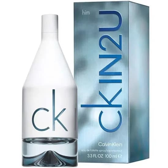 Perfume Masculino Calvin Klein CK IN2U For Him Edt 100 ML