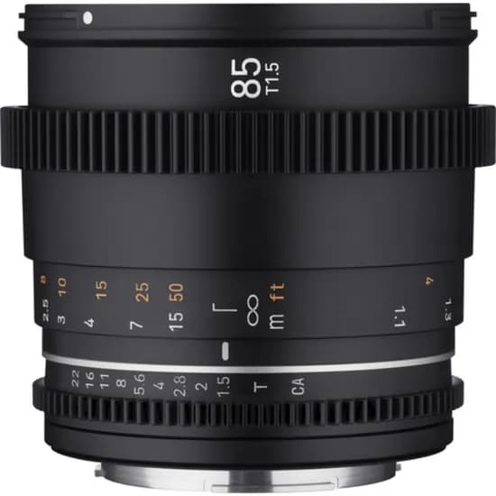 Lente Cine Samyang Canon VDSLR 85MM T1.5 II Ef FF