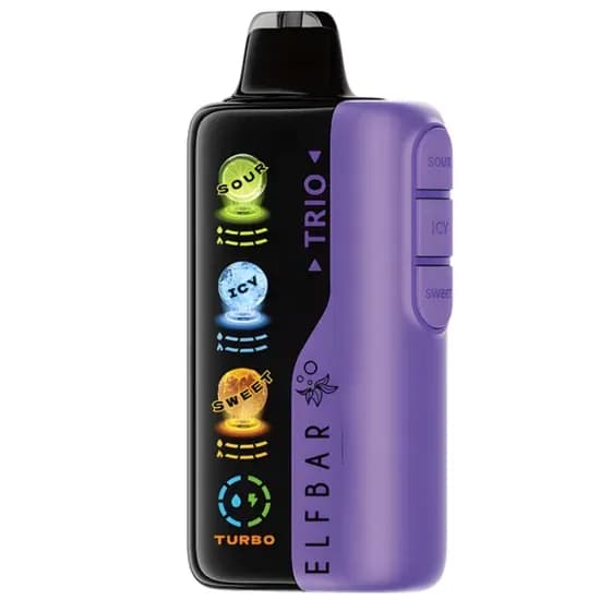 Elfbar Trio 40000 Puffs Sakura Grape