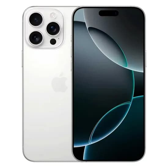 Apple iPhone 16 Pro Max A3084 LL/A 256GB Esim Tela 6.9" - Branco Titânio