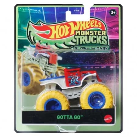 Car Hot Wheels Monster Truck Glow In The Dark Gottago JCG69