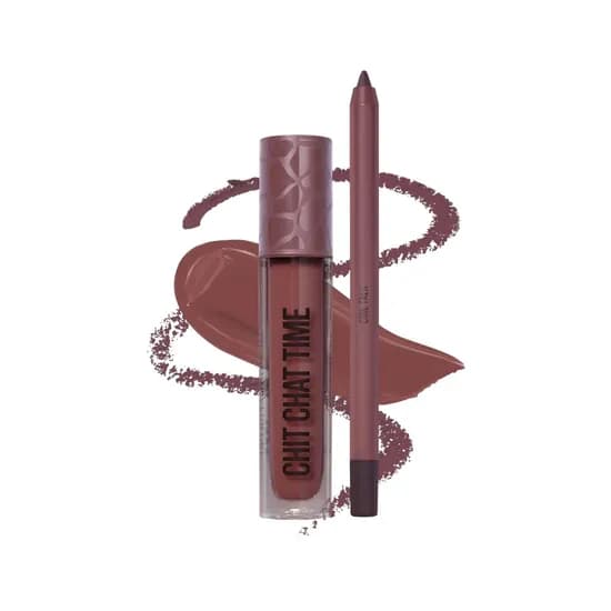 Set de Cosméticos Beauty Creations Lip Duo Chit Chat Time 2 Piezas