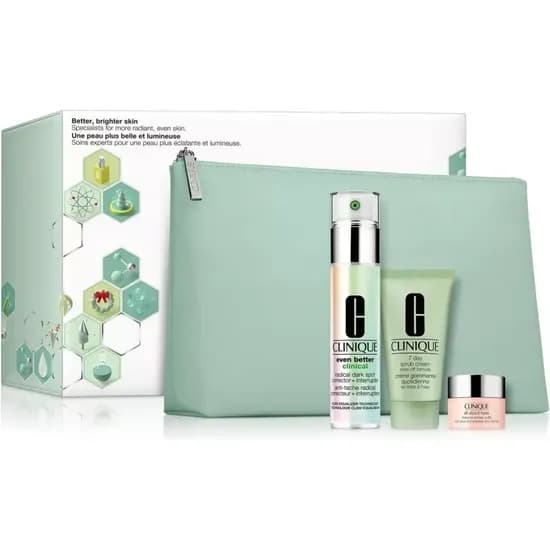 Clinique Kit Skincare de Cuidado Facial Better Brighter Skin