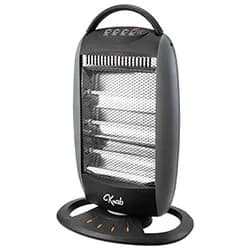 Aquecedor Krab Cuarzo Oscilante KBEO1200 1200W / 220V - Cinza