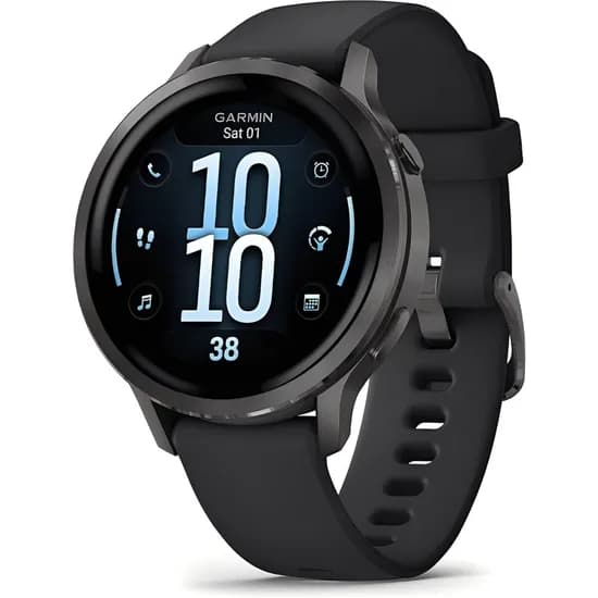 Relógio Smartwatch Garmin Venu 4 41 MM - Slate/Black (010-03013-02)