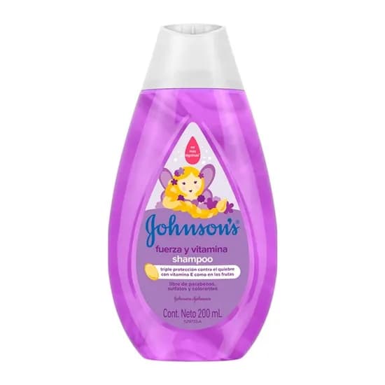 Shampoo Baby Johnson's Força e Vitamina 200ML