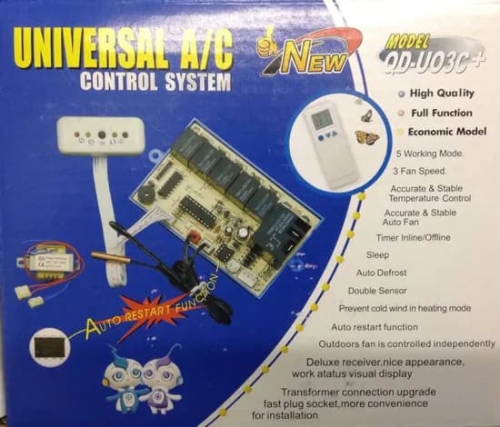 Placa Universal para Ar Condicionado