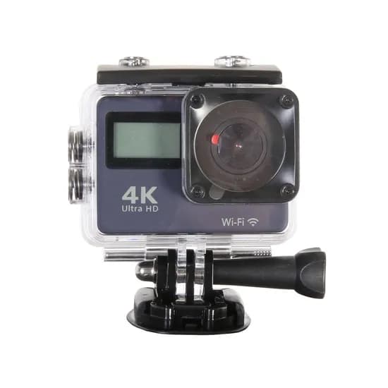 Câmera 4K Touch Screen com 2 Visores Prata