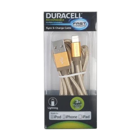 Cabo Lightning Duracell LE2112 para iPhone