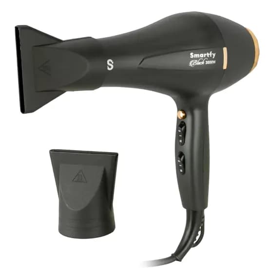 Secador de Cabelo Smartfy Black SM04 3000W 220V - Black