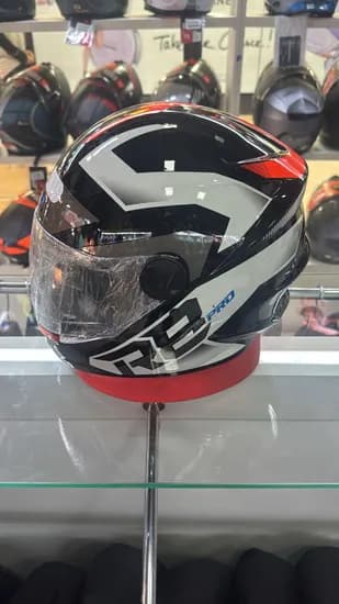 Tork Casco R8 Pro Negro-Naranja