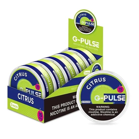 Nicotine G-Pulse Citrus 15MG Geekbar