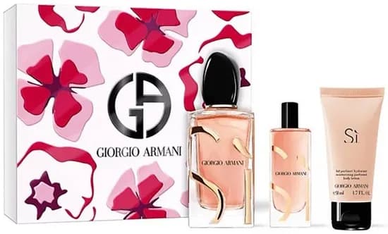 Kit Perfume Giorgio Armani Si Edp 100ML+15ML+Body Lotion 50ML - Feminino