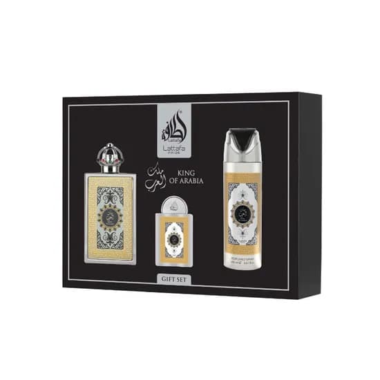Lattafa King Of Arabia Giftset 3PCS