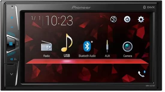 Reprodutor Multimídia Pioneer DMH-G225BT 6.2" Touch Bluetooth - Black