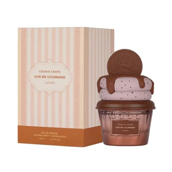 Perfume Lattafa Give Me Gourmand Cookie Crave Edp Unissex 75ML