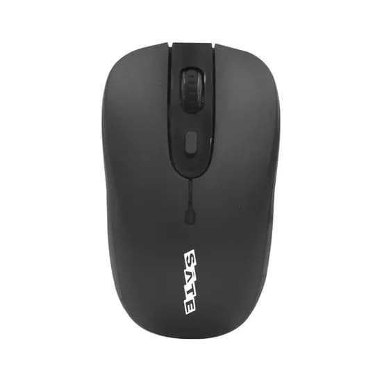 Mouse Inalámbrico Quanta A-902G Pro Office Mouse Silent Negro
