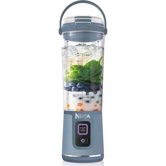 Liquidificador Pessoal Ninja BC151 530ML/Rec/USB-C - Azul