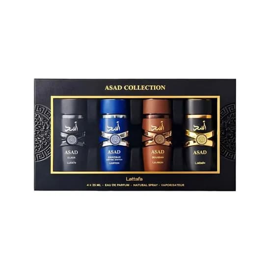 Lattafa Kit Asad Edp (4PCS X 25ML)