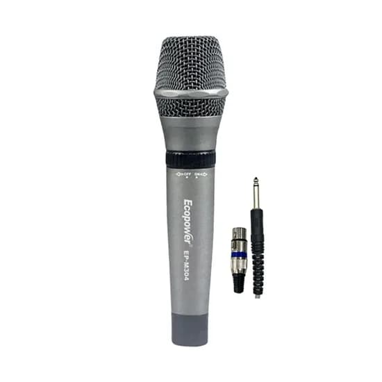 Microfone com Fio Ecopower EP-M304