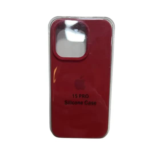 Capa Silicone IP 15 Pro (Org)