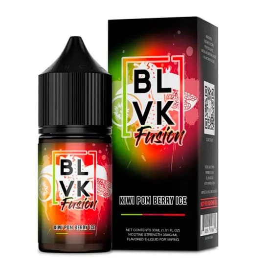 Liq BLVK Salt 35MG Fusion - Kiwi Pom Berry I Ce