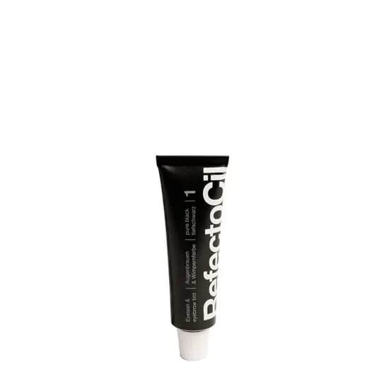 Refectocil Cosmeticos Pure Black Eyelash And Eyebrow Cartón Negro
