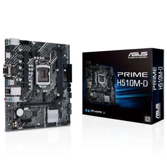 Placa-Mãe Asus Prime H510M-A Intel LGA 1200 Micro ATX