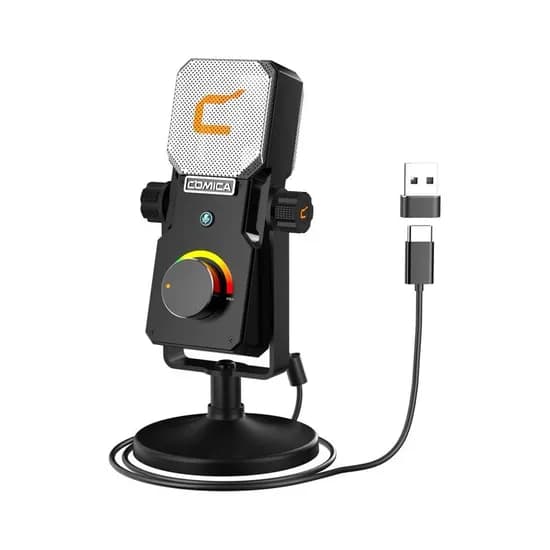 Microfone Comica CVM-WS50H de Mão para Celular