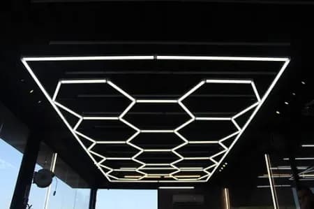 Mekka Light Kit Colmeia Hexagonal RGB 14-CL c/ Borda|Mekka Light Kit Panal de Abeja Hexagonal RGB 14-CL c/ Borde
