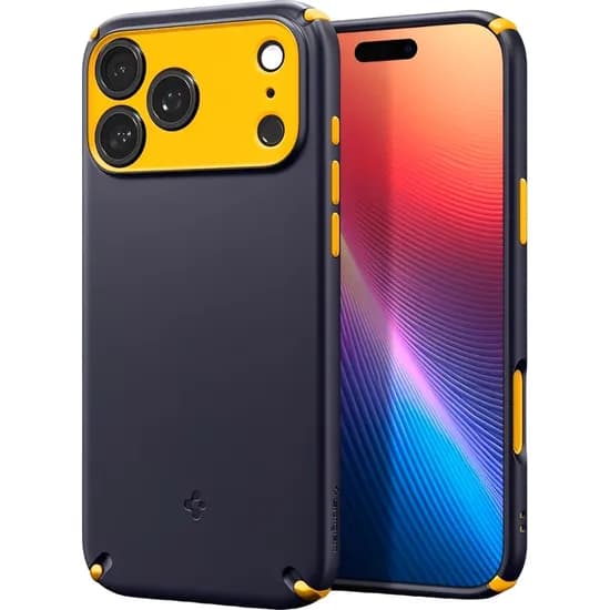 Capa Protetora Spigen Nano Pop Hybrid (Magfit) ACS09639 para iPhone 17 Pro - Blueberry Navy