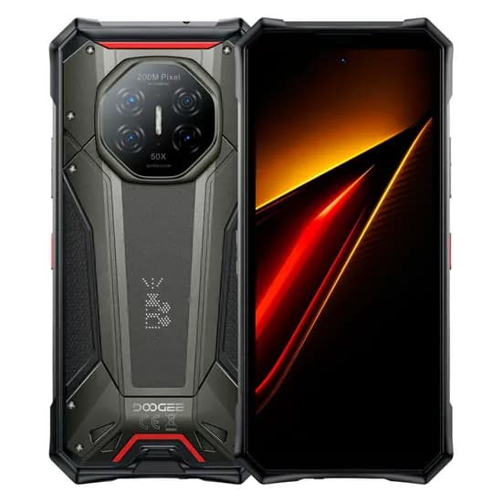 Smartphone Doogee S300 Pro 512GB 16GB Ram Dual Sim Tela 6.78" - Titânio