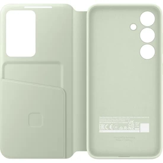 Capa Protetora Samsung Clear View EF-ZS921CGEGWW para Galaxy S24 - Verde Claro