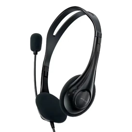 Fone de Ouvido com Fio FTX H56-BK com Microfone / USB - Preto