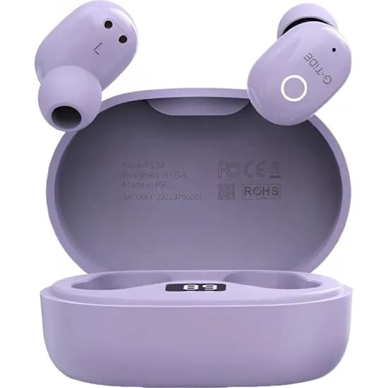 Fone de Ouvido Sem Fio G-Tide L32 com Bluetooth e Microfone - Roxo